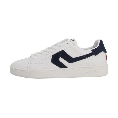 Chaussures Basses Cuir Ou Simili Levis Swift Blanc 46