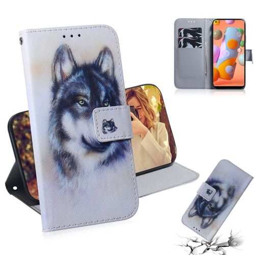 Samsung Galaxy A11 / M11 Coque, Saturcase Beau Pu Cuir Magnétique Flip Portefeuille Support Porte-Carte Protecteur Housse Étui Pour Samsung Galaxy A11 / M11 (Tx-8)