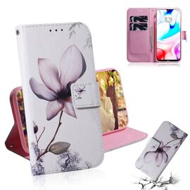 Xiaomi Redmi 8 Coque, Saturcase Beau Pu Cuir Magnétique Flip Portefeuille Support Porte-Carte Protecteur Housse Étui Pour Xiaomi Redmi 8 (Tx-7)