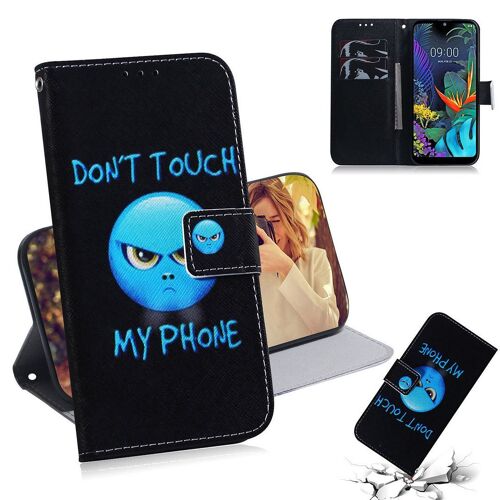 Lg K50 Coque, Saturcase Beau Pu Cuir Magnétique Flip Portefeuille Support Porte-Carte Protecteur Housse Étui Pour Lg K50 (Tx-5)