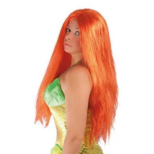 Perruque - Ptit Clown - Cindy - Longue Raide - 0.60 M - Roux