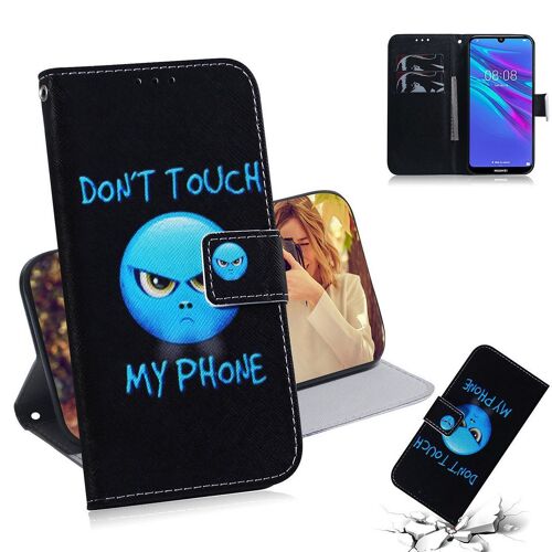 Huawei Y6 2019 Coque, Saturcase Beau Pu Cuir Magnétique Flip Portefeuille Support Porte-Carte Protecteur Housse Étui Pour Huawei Y6 2019 / Y6 Prime 2019 / Y6 Pro 2019 (Tx-5)