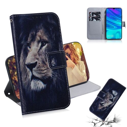 Huawei P Smart 2019 Coque, Saturcase Beau Pu Cuir Magnétique Flip Portefeuille Support Porte-Carte Protecteur Housse Étui Pour Huawei P Smart 2019 (Tx-3)