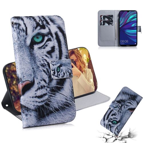 Huawei Y7 2019 Coque, Saturcase Beau Pu Cuir Magnétique Flip Portefeuille Support Porte-Carte Protecteur Housse Étui Pour Huawei Y7 2019 / Y7 Prime 2019 / Y7 Pro 2019 (Tx-2)