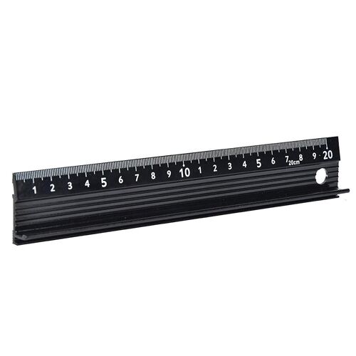 Règle de coupe L-type alliage d'aluminium Mesure Règle Scriber Mesure Menuiserie Marquage Outil Accessoire matériel pour la mesure de longueur