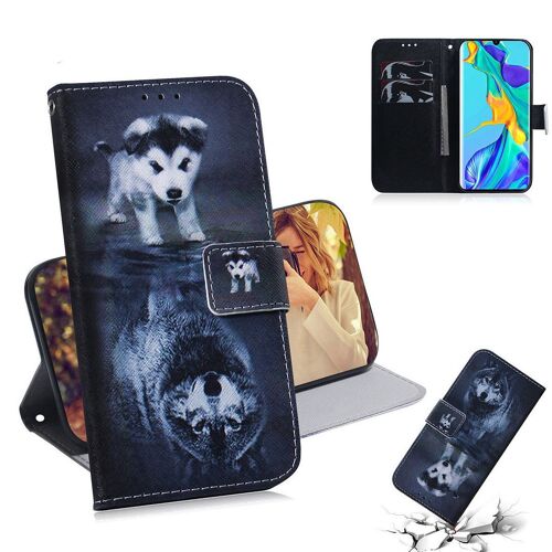 Huawei P30 Pro Coque, Saturcase Beau Pu Cuir Magnétique Flip Portefeuille Support Porte-Carte Protecteur Housse Étui Pour Huawei P30 Pro (Tx-10)