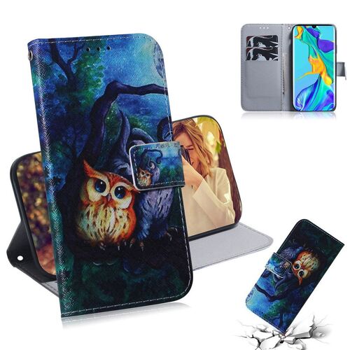 Huawei P30 Pro Coque, Saturcase Beau Pu Cuir Magnétique Flip Portefeuille Support Porte-Carte Protecteur Housse Étui Pour Huawei P30 Pro (Tx-6)