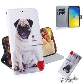 Samsung Galaxy S10e Coque, Saturcase Beau Pu Cuir Magnétique Flip Portefeuille Support Porte-Carte Protecteur Housse Étui Pour Samsung Galaxy S10e (Tx-9)