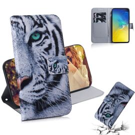 Samsung Galaxy S10e Coque, Saturcase Beau Pu Cuir Magnétique Flip Portefeuille Support Porte-Carte Protecteur Housse Étui Pour Samsung Galaxy S10e (Tx-2)
