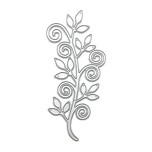 Planet Leaf Metal Cutting Dies Pour La Fabrication De Cartes De Scrapbooking En Relief De Bricolage