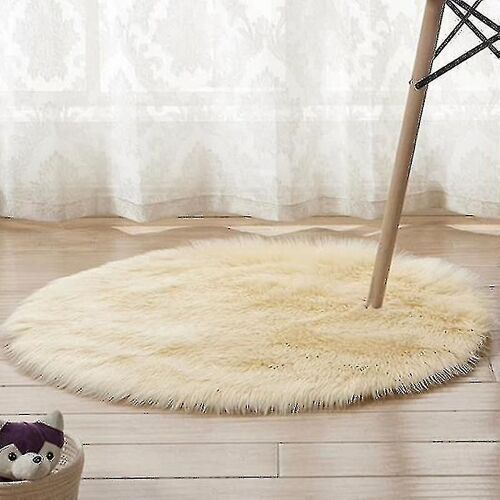 Tapis Rond Rond Moelleux Salon Chambre Tapis Sol Tapis Moelleux