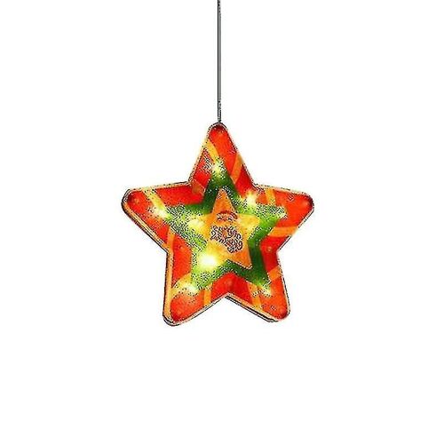 Noël Led Ventouse Lumière Fenêtre Suspension Verre Ficelle Lumière Fête Décor
