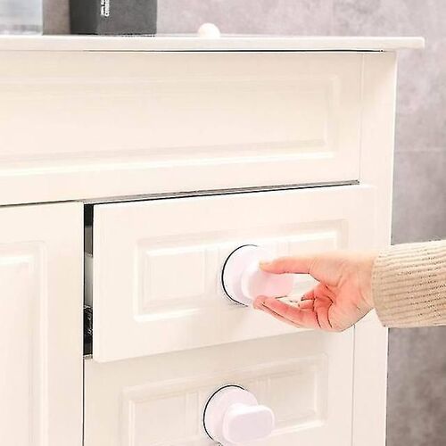 2pcs Ventouse Poignée puissante Poignée Armoire Poignée