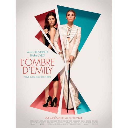L'ombre D'emily - A Simple Favor - Anna Kendrick - Blake Lively - Paul Feig - 2018 - Affiche De Cinéma Pliée 60x40 Cm