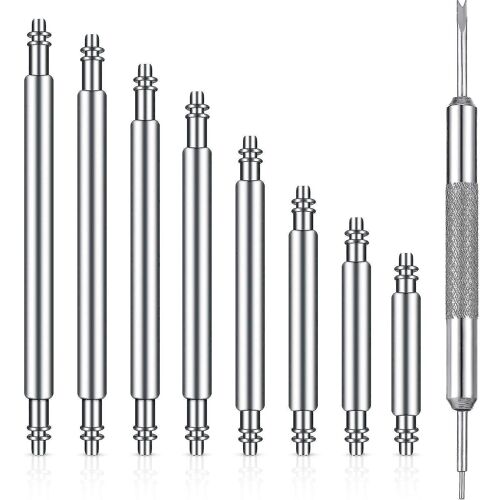 40pcs Montre Bande Pins Montre Ressort Bars 1.8 Mm Acier Inoxydable Montre Pin Remplacement Avec Outil De Retrait Du Bracelet De Montre