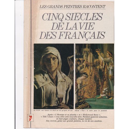 Télé 7 Jours : Les Grands Peintres Racontent Cinq Siècles De La Vie Des Français