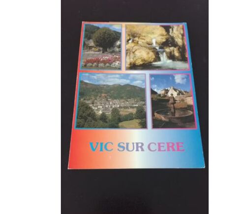 Carte Postale Vic Sur Cère Vue Générale Cantal Images De France En L'état Sur Les Photos