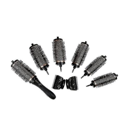 Peigne Aluminium-Cuivre, Peigne À Cheveux Bouclés En Forme De Tête D'huile, 6 Pcs