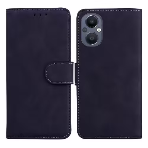 Saturcase Coque Pour Oneplus Nord N20 5g, Toucher Confortable Pu Cuir Magnétique Flip Portefeuille Support Porte-Carte Protecteur Housse Étui Pour Oneplus Nord N20 5g (Noir)
