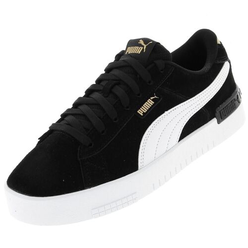 Chaussures Basses Cuir Ou Simili Puma Jada Sd Blk Lady Noir