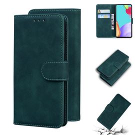 Samsung Galaxy A52 5g/4g Coque, Saturcase Toucher Confortable Pu Cuir Magnétique Flip Portefeuille Support Porte-Carte Protecteur Housse Étui Pour Samsung Galaxy A52 5g/4g (Vert)