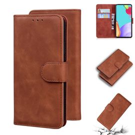 Samsung Galaxy A52 5g/4g Coque, Saturcase Toucher Confortable Pu Cuir Magnétique Flip Portefeuille Support Porte-Carte Protecteur Housse Étui Pour Samsung Galaxy A52 5g/4g (Marron)