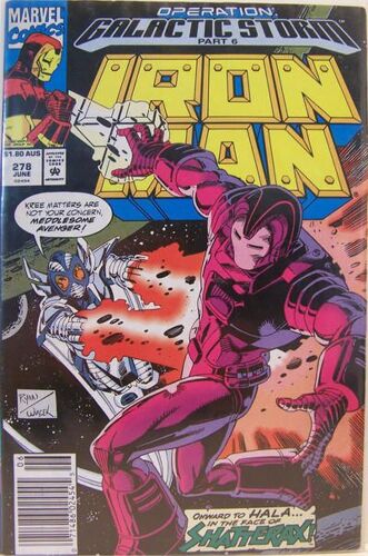 Iron Man 278 (Marvel Comics) Mars 1992 - Operation : Galactic Storm Part 6