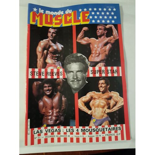 Le Monde Du Muscle  N° 51 : Steve Reeves Super Star