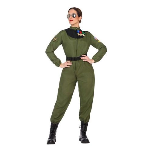 Déguisement De Pilote Militaire Pour Femme (Taille S)