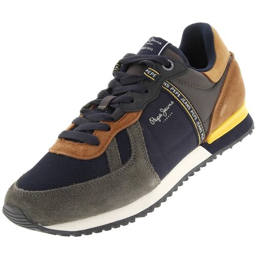 Chaussures Mode Ville Pepe Jeans Tinker Zero Tape Grey Multicolor 41