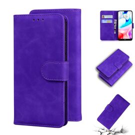 Xiaomi Redmi 8 Coque, Saturcase Toucher Confortable Pu Cuir Magnétique Flip Portefeuille Support Porte-Carte Protecteur Housse Étui Pour Xiaomi Redmi 8 (Violet)