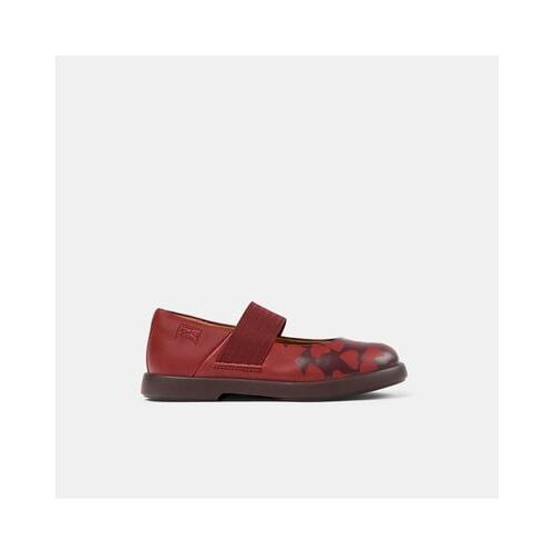 Camper Ballerines Duet Twins Rouge