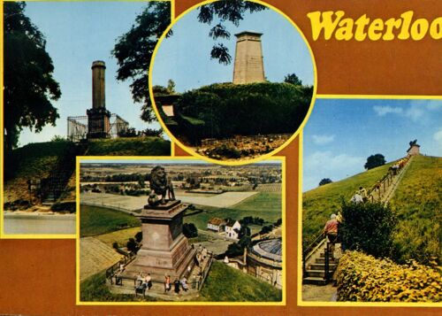 Carte Postale De Waterloo (Belgique) 4 Vues