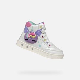 Chaussures Baskets Geox J Skylin Girl D Pour Enfant