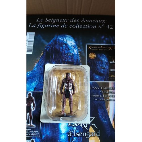 Collection Figurine Seigneur Des Anneaux 42 Eaglemoss : Lurtz Avec Fascicule