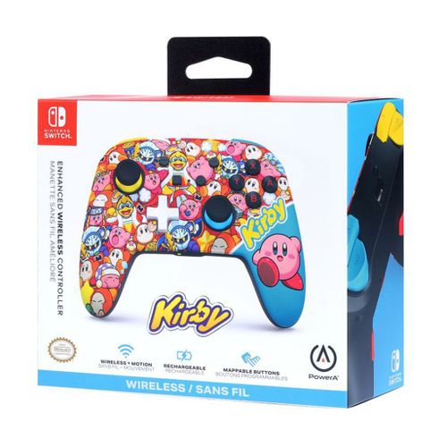 Manette Sans Fil : World Of Kirby - Nintendo Switch