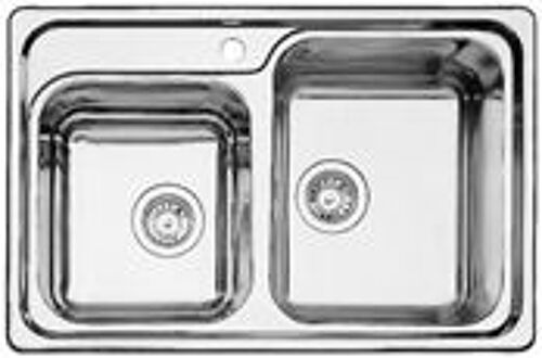 BLANCO CLASSIC 8 Evier à poser Rectangulaire Acier inoxydable