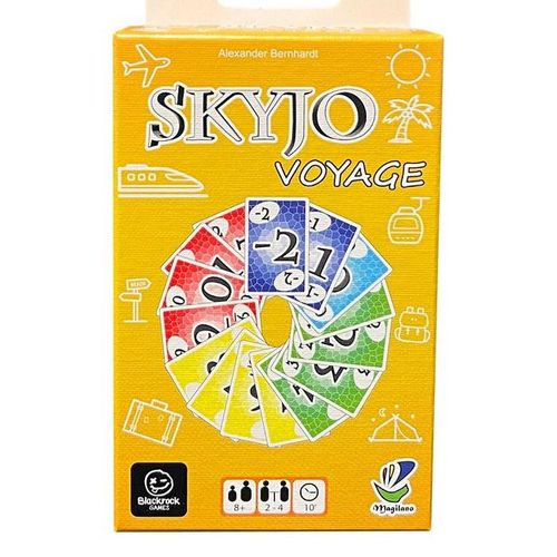 Blackrock Games Skyjo Voyage 10 Min Jeu De Cartes