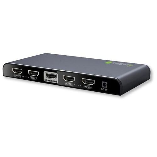 Techly IDATA HDMI2-4K4 répartiteur vidéo HDMI 4x HDMI