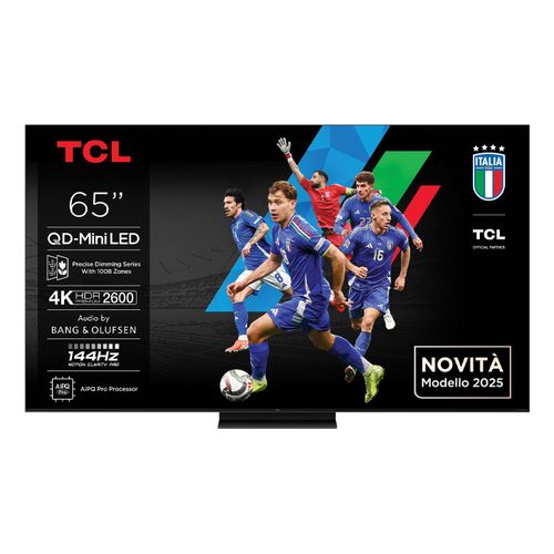 TCL 65C7K TV 165,1 cm (65") 4K Ultra HD Smart TV Wifi Métallique 2600 cd/m²