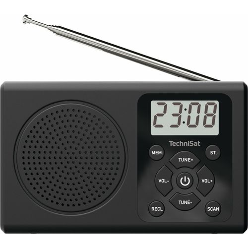 TechniSat TRAVELRADIO 300 Portable Numérique Noir