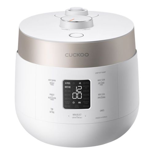 Cuckoo CRP-ST1009F cuiseur à riz 1,8 L 1150 W Champagne, Blanc