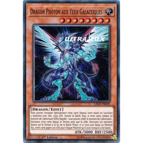 Yu-Gi-Oh! - Led3-Fr039 - Dragon Photon Aux Yeux Galactiques - Super Rare