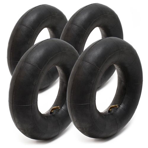 Set 4 Chambre air Brouette Petites roues 3.00/3.50-4 TR87 Valve Pneu Transport Diable Chariot