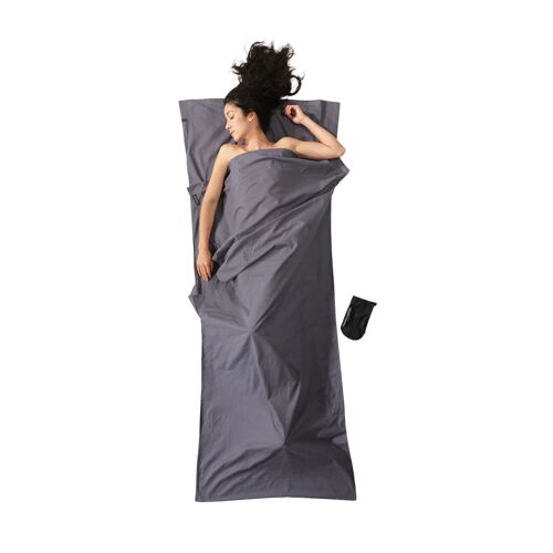 Cocoon Ct44 Sac De Couchage Adulte Sac De Couchage Rectangulaire Coton Gris