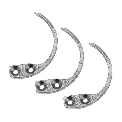 3 Pcs Security Tag Detacher Alarme Clé Crochet Detacher Magnétique Remover Accessoires