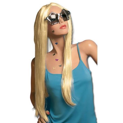 Perruque Femme - Cindy - Longue Raide - Blonde