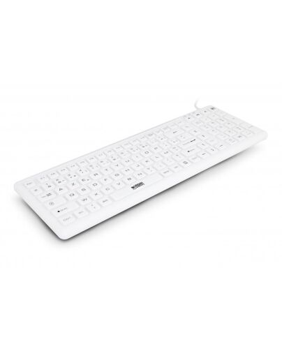 Urban Factory Sanee clavier Médical USB AZERTY Français Blanc