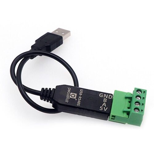Prise en charge de l'adaptateur convertisseur Rs485 vers USB 485 Compatible avec Win7 XP Win98 Win2000 Winxp Win7 Win10 Vi