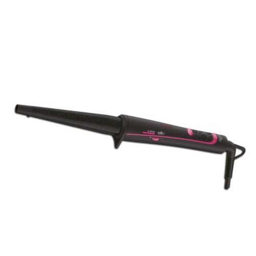 Calor Cf3242c0 Brosse Soufflante Et Fer À Lisser Fer À Friser Automatique À Chaleur Noir, Fuchsia 41 W
